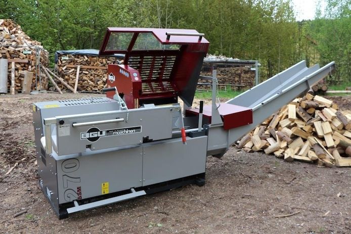 Sägespaltautomat Säge- und Spaltmaschine BGU SSM 270 Z m. 9 Monate Restgarantie