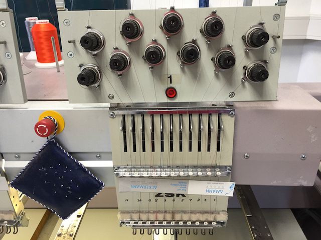 ZSK Stickmaschine Embroidery 4 Kopf