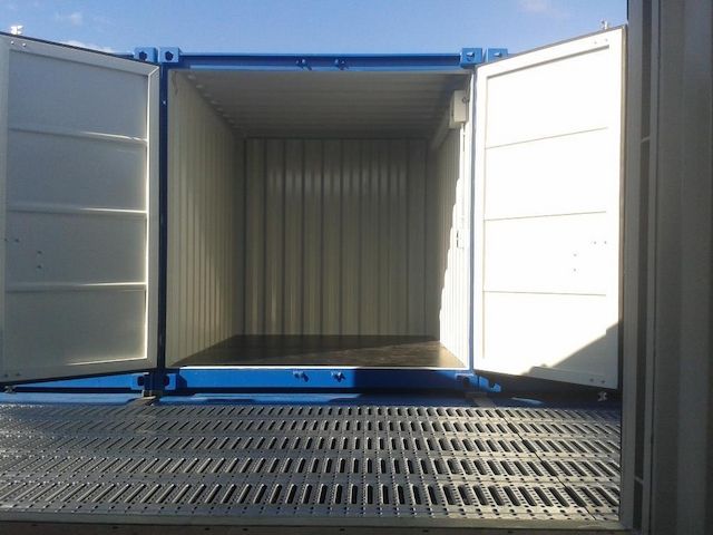 Miniwerkstatt - Lager-Container-Halle-Lagerfläche - Licht+Stromellerabteil-
