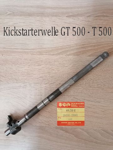 Suzuki GT 500 - T500 Kickstarterwelle
