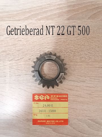 suzuki GT 500 - T500 Getrieberad