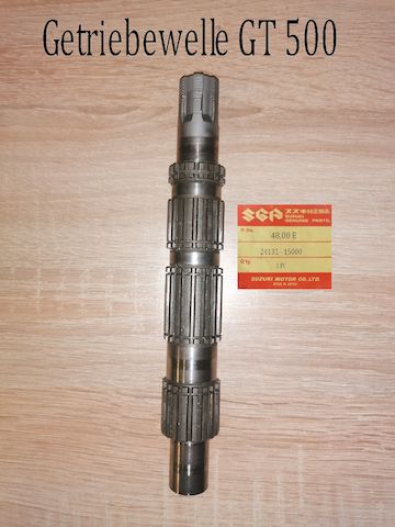 Suzuki GT 500 - T500 Getriebewelle