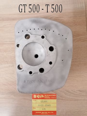 Suzuki GT 500 - T500 Zylinderkopf links