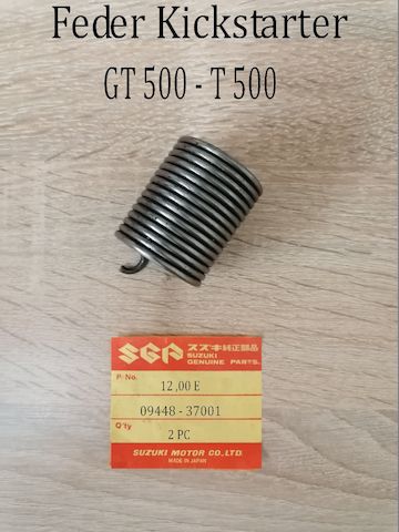 Suzuki gt 500 - T500 Kickstarterfeder