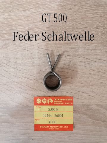 Suzuki GT 500 - T500 Schaltfeder