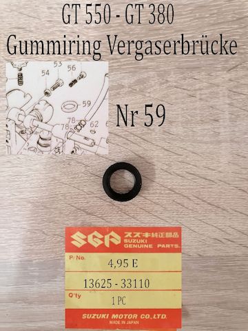 Suzuki GT 550 - GT 380 Vergaserteile