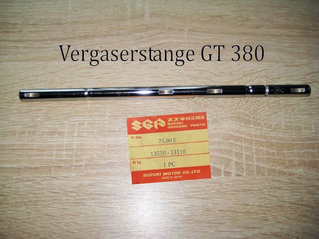 Suzuki GT 380 Vergaserstange