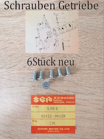 Suzuki GT 380 Getriebeschrauben