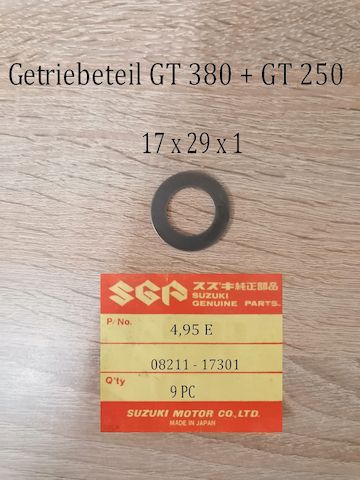 Suzuki GT 380 - GT 250 Getriebescheiben