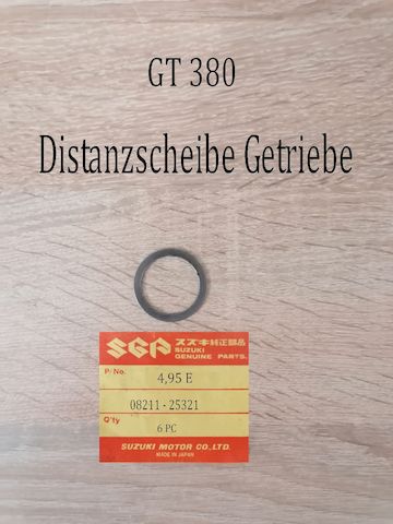Suzuki GT 380  Getriebescheibe