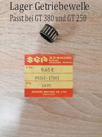 Suzuki GT 380 - GT 250 Getriebelager