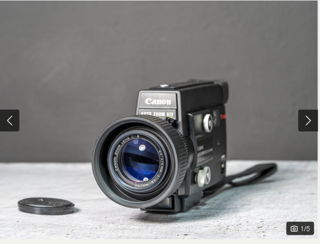 Canon Auto Zoom 512XL Auto Zoom Elektronische Super 8 Kamera