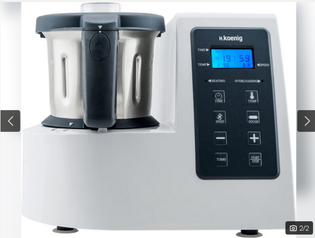 H. Koenig Küchenmaschine mit Kochfunktion