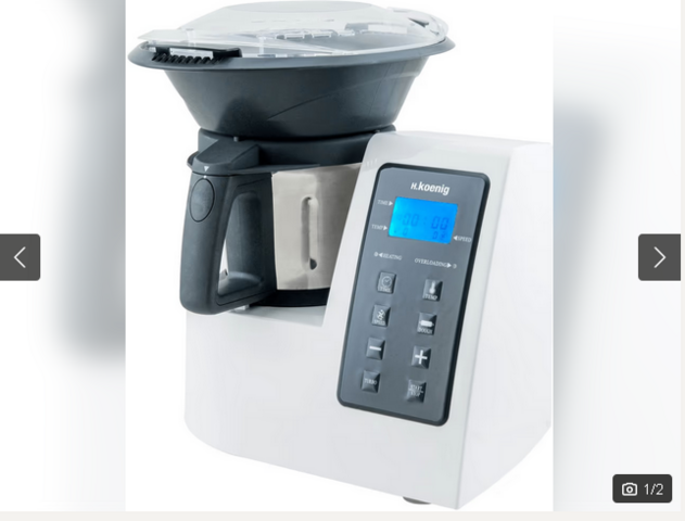 H. Koenig Küchenmaschine mit Kochfunktion