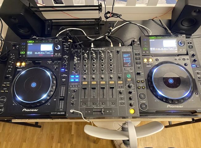 Djm 800 Pioneer+ 2x DDJ 2000 + Djm 250 km2