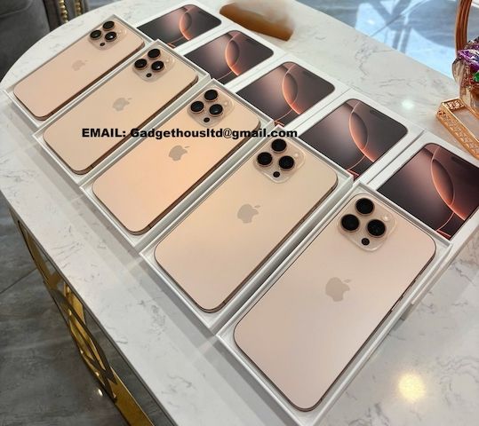 Apple iPhone 16 Pro = 550EUR, iPhone 16 Pro Max = 650EUR, iPhone 16 = 420EUR, iPhone 16 Plus 450EUR