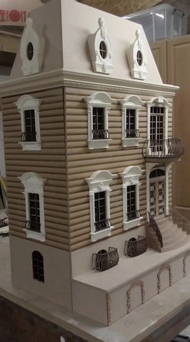 1/12 Maßstab Die französische Villa 7 Zimmer plus Flur
