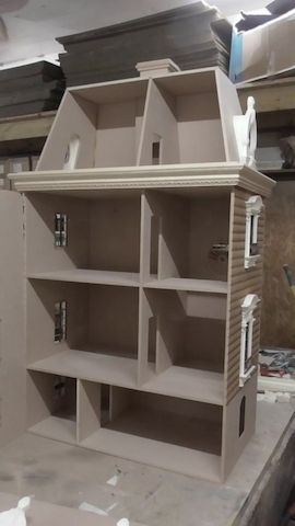 1/12 Maßstab Die französische Villa 7 Zimmer plus Flur