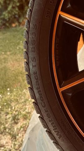 Kompletträder Cupra Ateca Original Felgen, Reifen Continental 245/40 R19 V XL MS