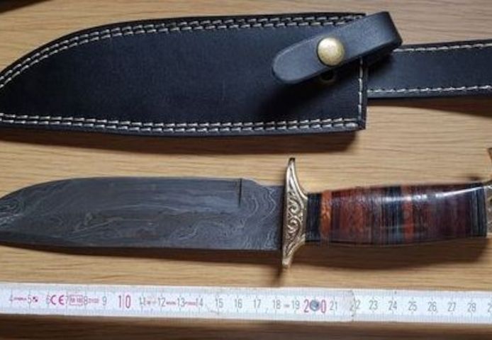 Damast Jagdmesser