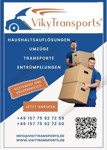 Moving | Transporter | Clearance | Disposal Wir machen Umzüge einfach