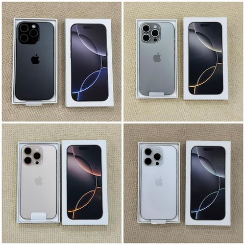 Apple iPhone 16 Pro = 550EUR, iPhone 16 Pro Max = 650EUR, iPhone 16 = 420EUR, iPhone 16 Plus 450EUR