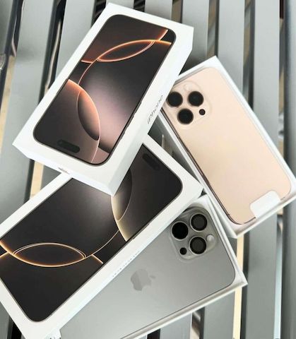 Apple iPhone 16 Pro = 550EUR, iPhone 16 Pro Max = 650EUR, iPhone 16 = 420EUR, iPhone 16 Plus 450EUR