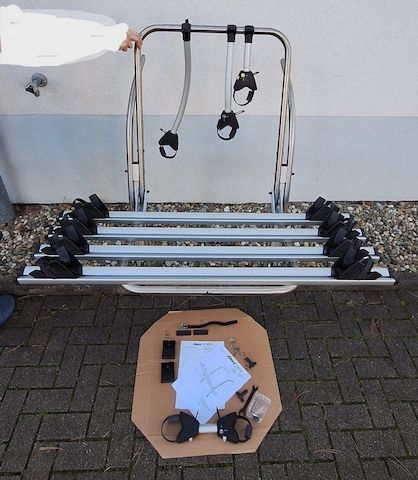 Atera Linea Heckklappenträger für VW Ford Seat für 4 Fahrräder