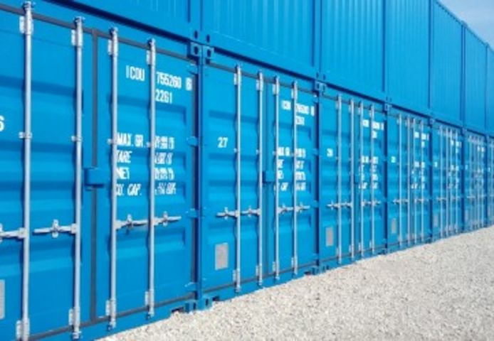 Miniwerkstatt - Lager-Container-Halle-Lagerfläche - Licht+Stromellerabteil-