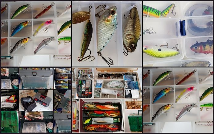 Angelausrüstung Spinnfischen ,Forelle, Barsch ,Zander Und Hecht.