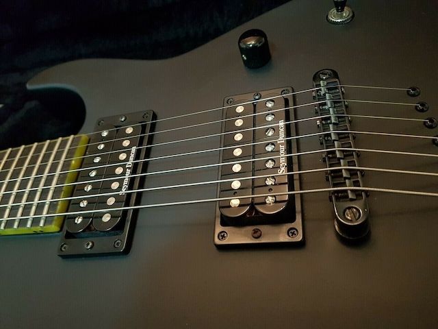 Jackson USA Custom Shop Soloist 7 String Matte Black