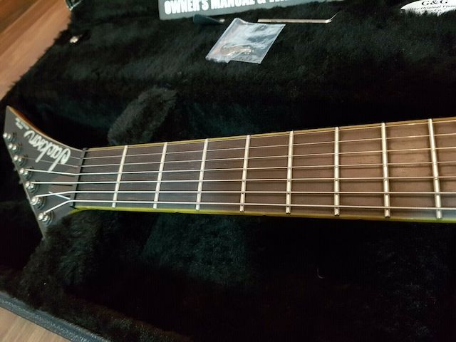 Jackson USA Custom Shop Soloist 7 String Matte Black