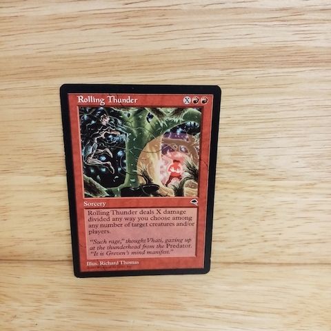 Magic The Gathering-Rolling Thunder