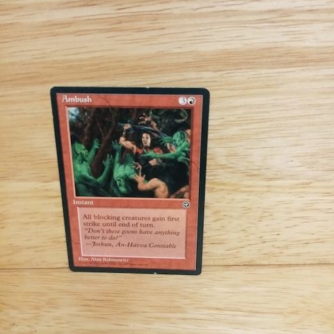 Magic The Gathering-Ambush