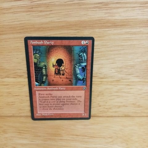 Magic The Gathering-Ambush Party
