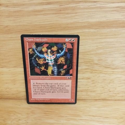 Magic The Gathering-Chaos harlequin