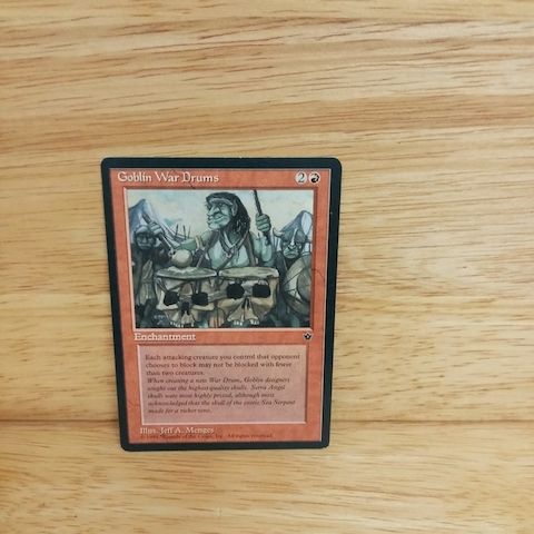 Magic The Gathering-Goblin War Drums