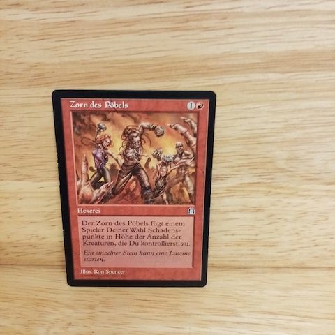 Magic The Gathering-Zorn des Pöbels
