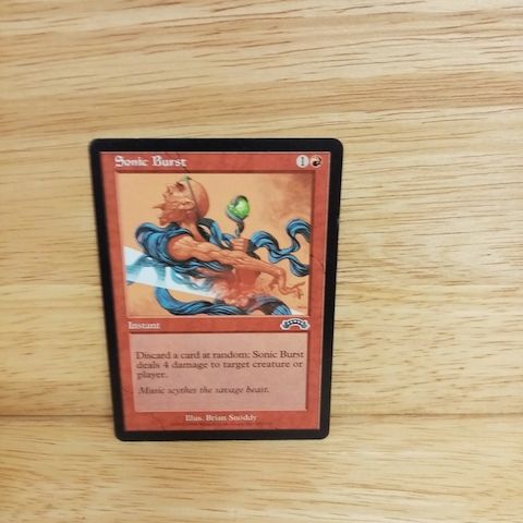 Magic The Gathering-Sonic Burst