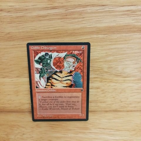 Magic The Gathering-Goblin Chirurgeon