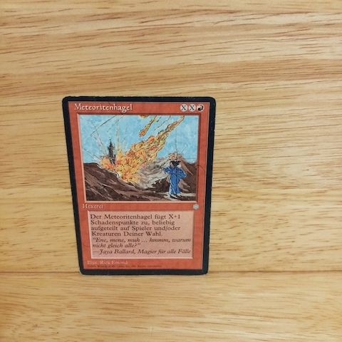 Magic The Gathering-Meteroitenhagel