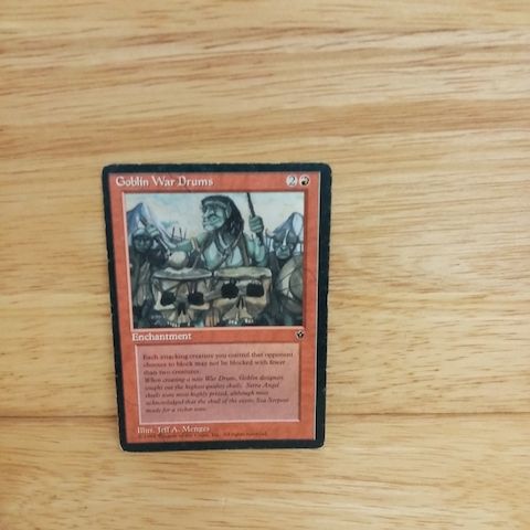 Magic The Gathering-Goblin War Drums