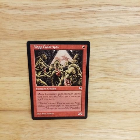 Magic The Gathering-Mogg Conscripts