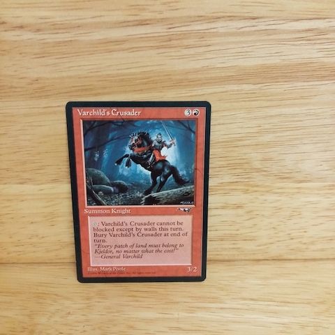 Magic The Gathering-Varchilds Crusader