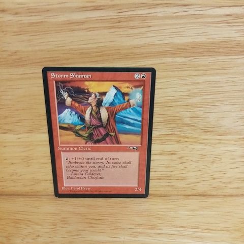 Magic The Gathering-Storn Shaman