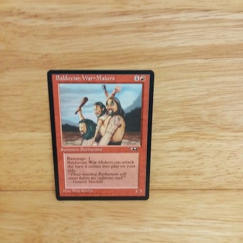 Magic The Gathering-Balduvian War-Makers