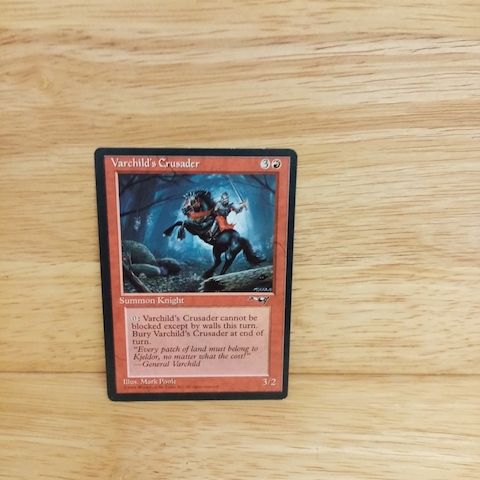 Magic The Gathering-Varchilds Crusader
