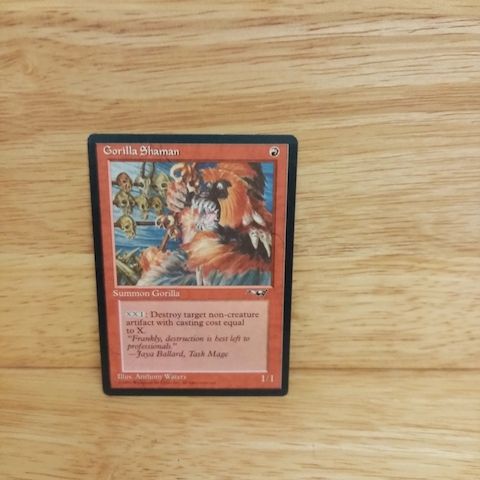 Magic The Gathering-Gorilla Shaman