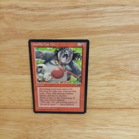 Magic The Gathering-Gorilla War Cry