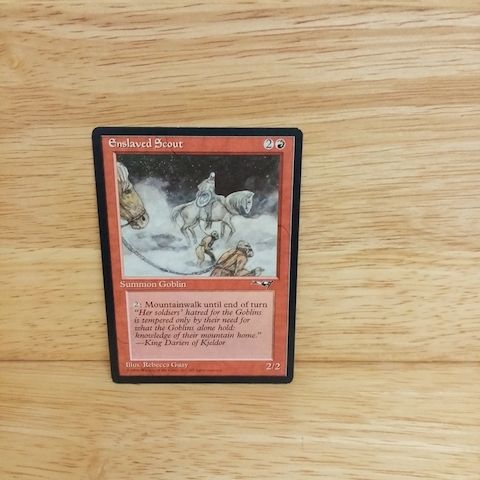 Magic The Gathering-Enslaved Scout